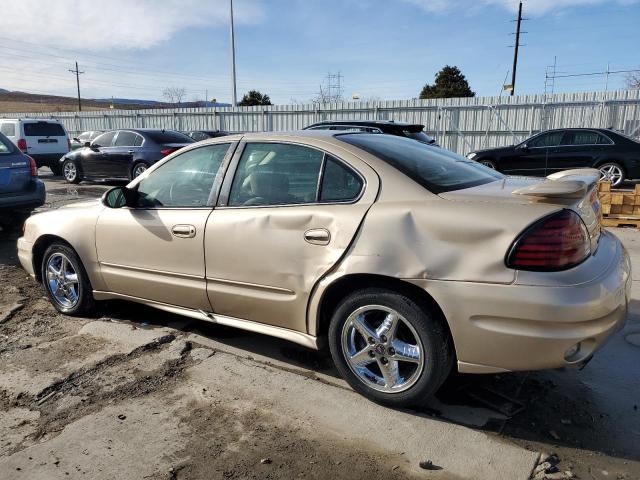 1G2NF52F53C111685 - 2003 PONTIAC GRAND AM SE1 Złoty zdjęcie 2