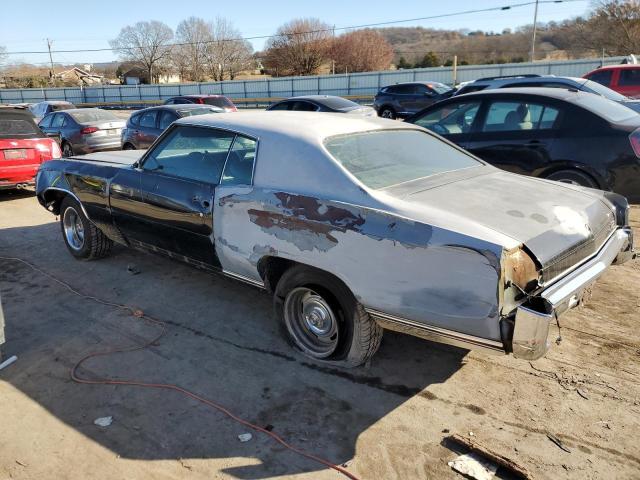 138571B146468 - 1971 CHEVROLET MONTECARLO BLACK photo 2