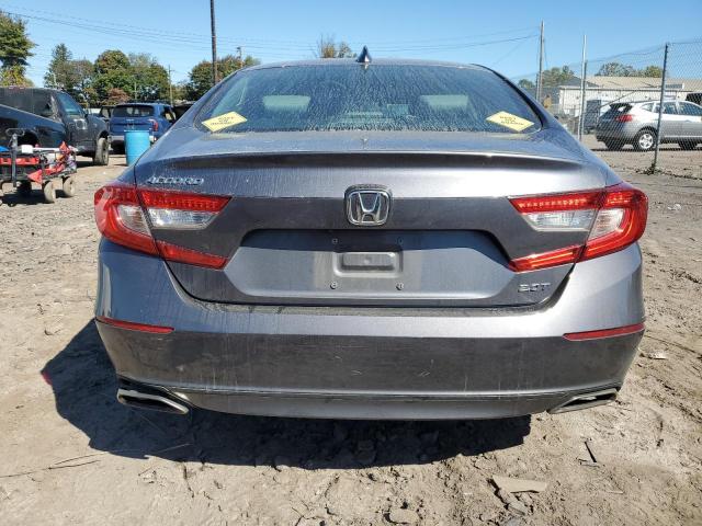 1HGCV2F54KA022000 - 2019 HONDA ACCORD EXL ნაცრისფერი ფოტო 6