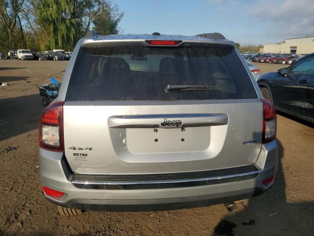 1C4NJDEB8GD809463 - 2016 JEEP COMPASS LATITUDE SILVER photo 6