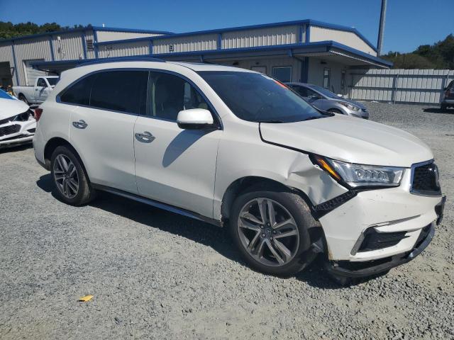 5J8YD4H80JL007489 - 2018 ACURA MDX ADVANCE WHITE photo 4