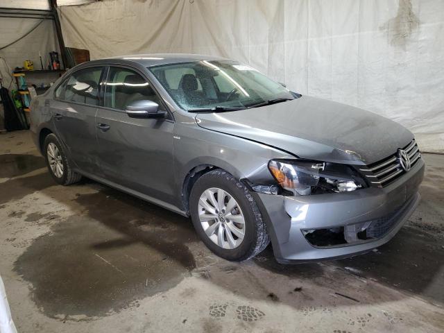 1VWAT7A35EC111272 - 2014 VOLKSWAGEN PASSAT S Szary zdjęcie 4