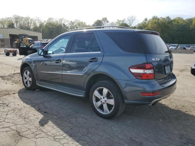 4JGBB8GBXAA571785 - 2010 MERCEDES-BENZ ML 350 4MATIC GRAY photo 2