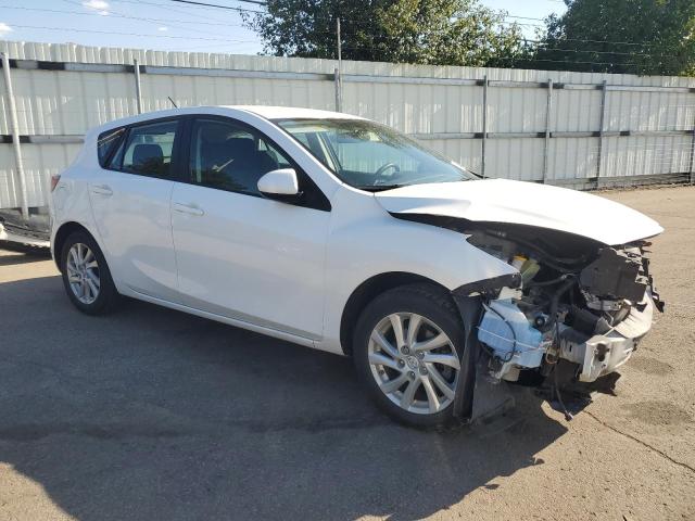 JM1BL1L72C1693859 - 2012 MAZDA 3 I WHITE photo 4