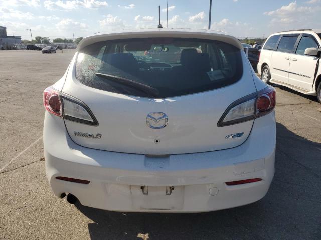 JM1BL1L72C1693859 - 2012 MAZDA 3 I WHITE photo 6
