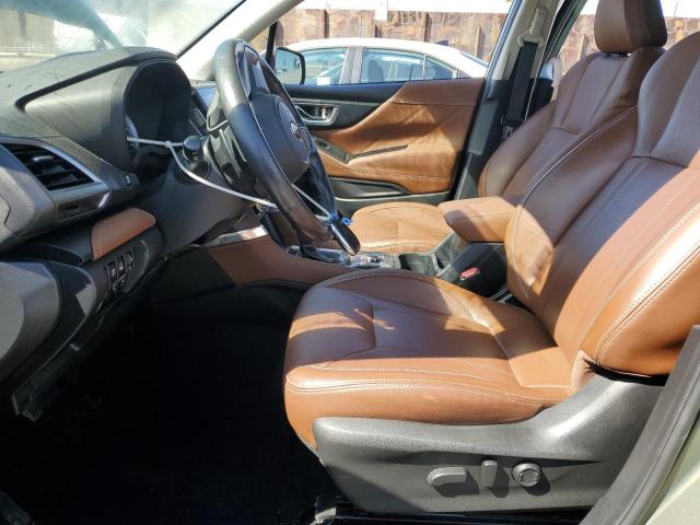 JF2SKAXC6LH581293 - 2020 SUBARU FORESTER TOURING GREEN photo 7