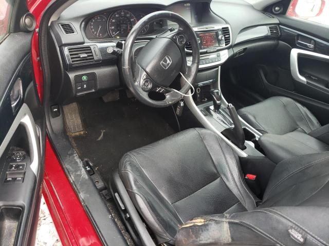 1HGCT1B83DA011282 - 2013 HONDA ACCORD EXL RED photo 8