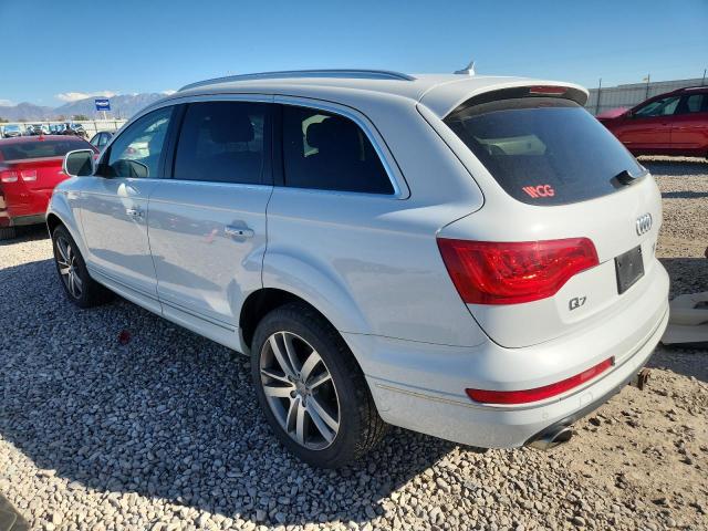 WA1VMAFE5DD005223 - 2013 AUDI Q7 PRESTIGE أبيض صورة 2