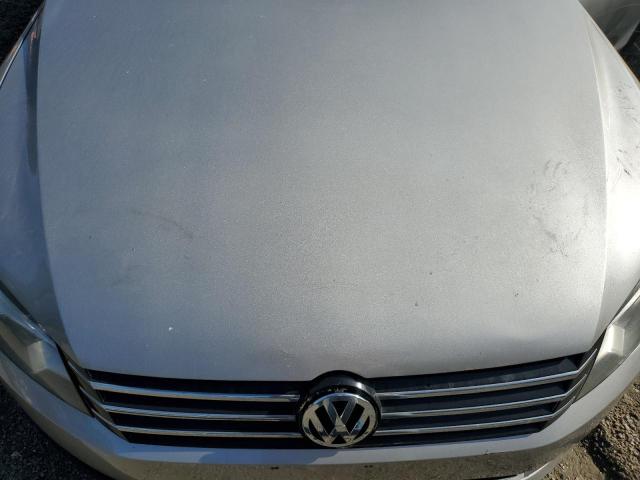 1VWBP7A39CC030667 - 2012 VOLKSWAGEN PASSAT SE SILVER photo 11