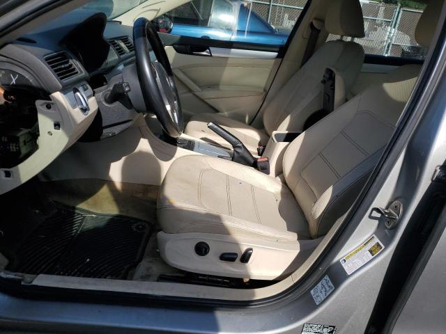 1VWBP7A39CC030667 - 2012 VOLKSWAGEN PASSAT SE SILVER photo 7