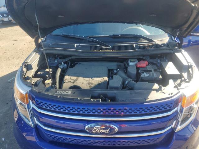 1FM5K8F82FGB22995 - 2015 FORD EXPLORER LIMITED 蓝色 照片 12