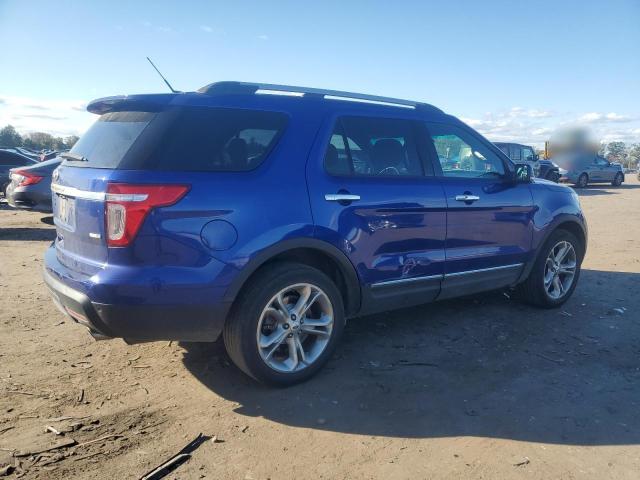 1FM5K8F82FGB22995 - 2015 FORD EXPLORER LIMITED 蓝色 照片 3