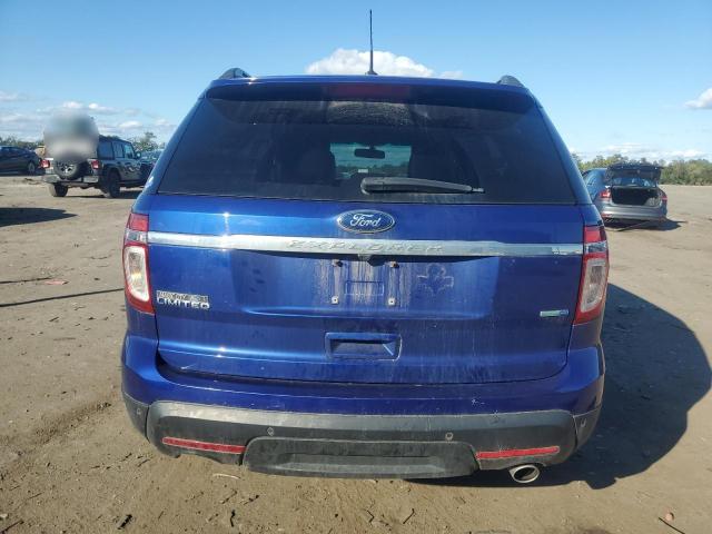 1FM5K8F82FGB22995 - 2015 FORD EXPLORER LIMITED 蓝色 照片 6