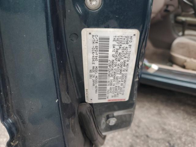 JT2BF22K5W0119276 - 1998 TOYOTA CAMRY CE GREEN photo 12