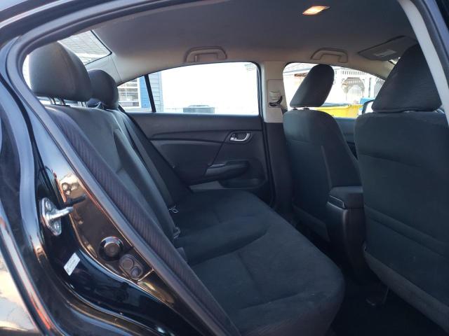 19XFB2F55DE204681 - 2013 HONDA CIVIC LX შავი ფოტო 10