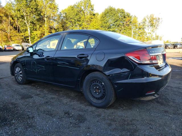 19XFB2F55DE204681 - 2013 HONDA CIVIC LX შავი ფოტო 2