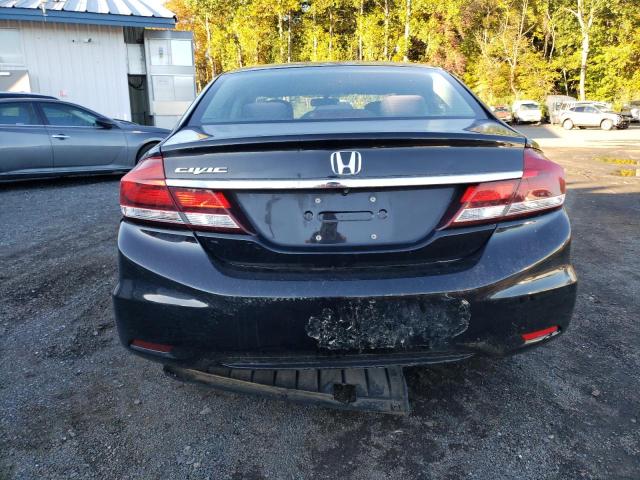 19XFB2F55DE204681 - 2013 HONDA CIVIC LX შავი ფოტო 6