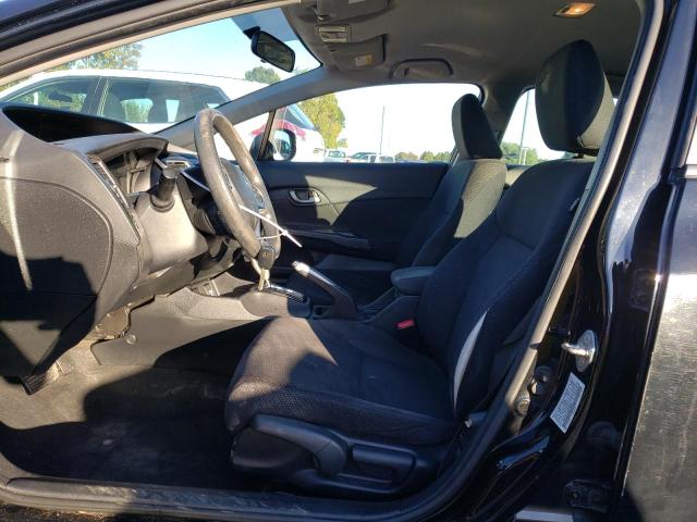 19XFB2F55DE204681 - 2013 HONDA CIVIC LX შავი ფოტო 7