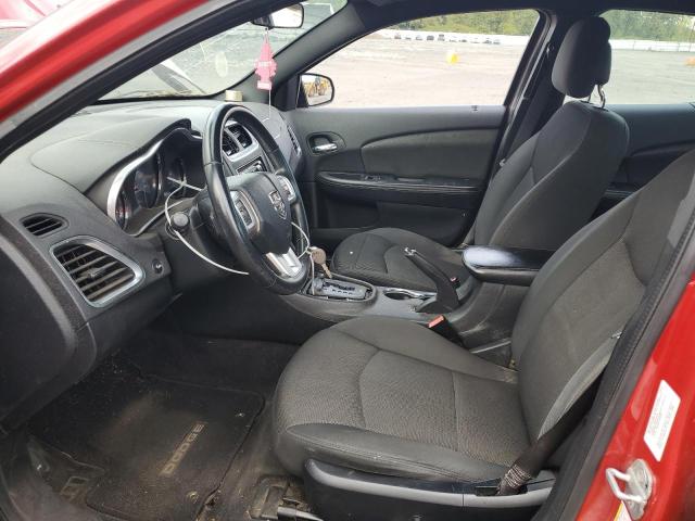 1C3CDZCG6DN708734 - 2013 DODGE AVENGER SXT 红色 照片 7