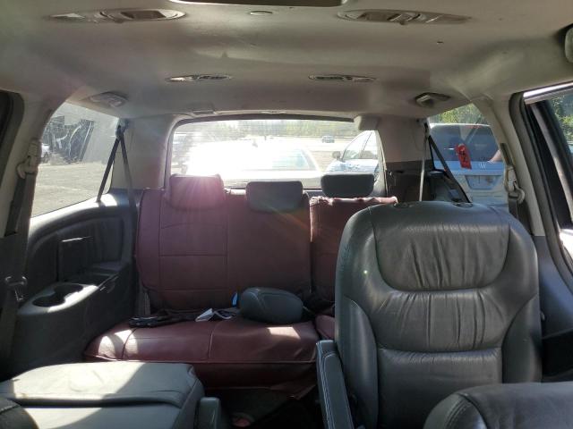 5FNRL38806B058341 - 2006 HONDA ODYSSEY TOURING BLUE photo 10