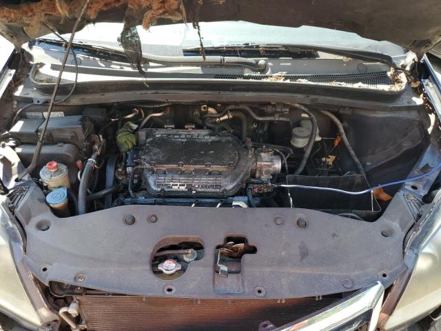 5FNRL38806B058341 - 2006 HONDA ODYSSEY TOURING BLUE photo 12