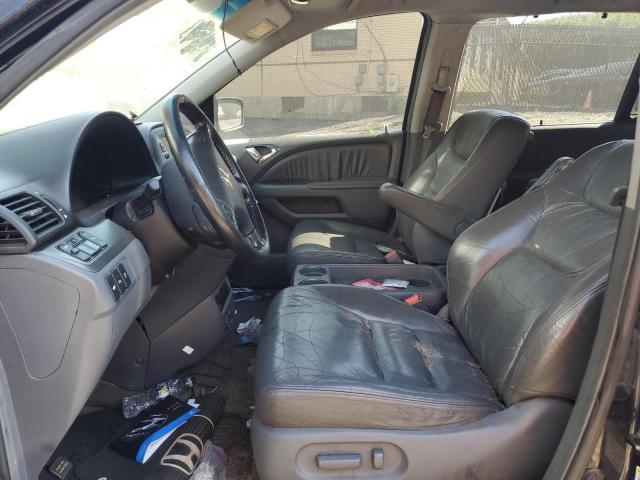 5FNRL38806B058341 - 2006 HONDA ODYSSEY TOURING BLUE photo 7