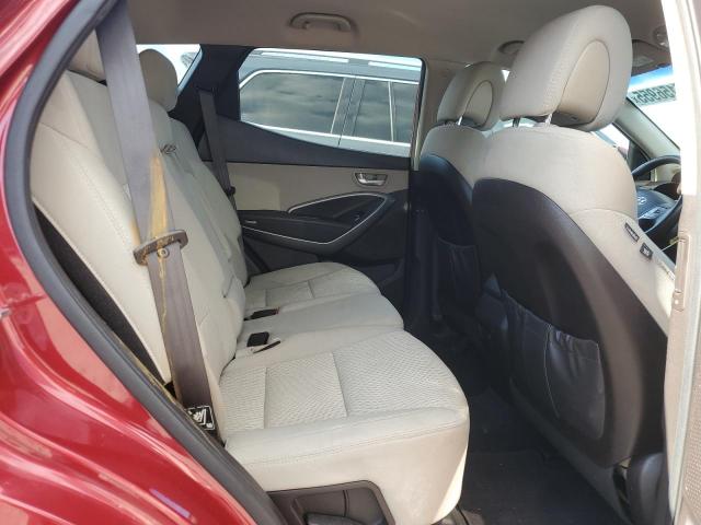 5XYZUDLB6GG308844 - 2016 HYUNDAI SANTA FE S 红色 照片 11