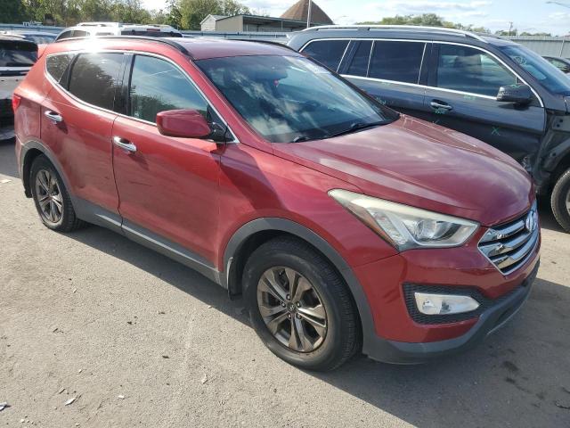 5XYZUDLB6GG308844 - 2016 HYUNDAI SANTA FE S 红色 照片 4