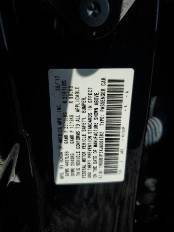 19UUB1F3XJA001592 - 2018 ACURA TLX BLACK photo 12