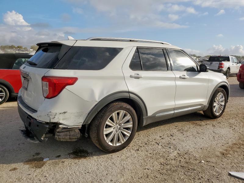 1FMSK7FHXNGA66025 - 2022 FORD EXPLORER LIMITED თეთრი ფოტო 3