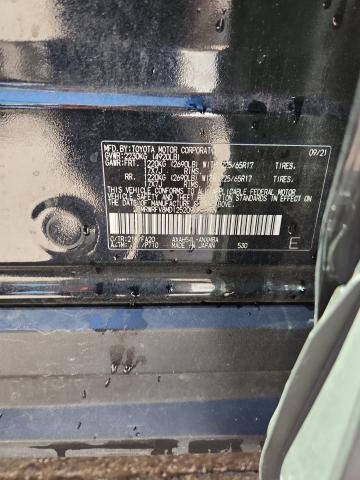 JTMRWRFV8MD125209 - 2021 TOYOTA RAV4 XLE BLACK photo 14