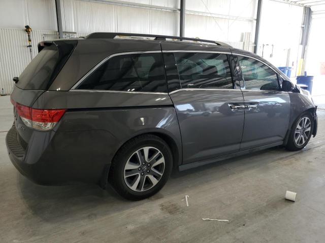 5FNRL5H97EB136794 - 2014 HONDA ODYSSEY TOURING GRAY photo 3