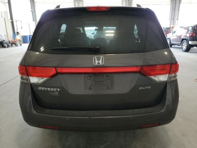 5FNRL5H97EB136794 - 2014 HONDA ODYSSEY TOURING GRAY photo 6