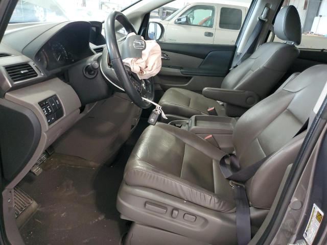 5FNRL5H97EB136794 - 2014 HONDA ODYSSEY TOURING GRAY photo 7