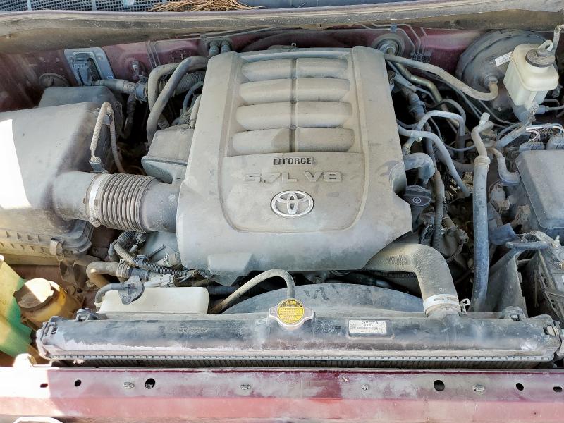 5TFRV54107X013356 - 2007 TOYOTA TUNDRA DOUBLE CAB SR5 MAROON photo 11