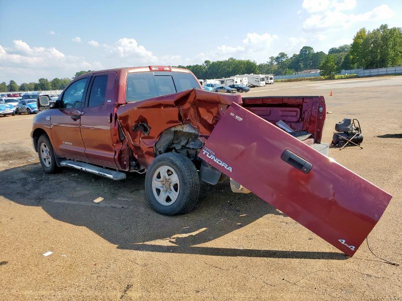 5TFRV54107X013356 - 2007 TOYOTA TUNDRA DOUBLE CAB SR5 MAROON photo 2