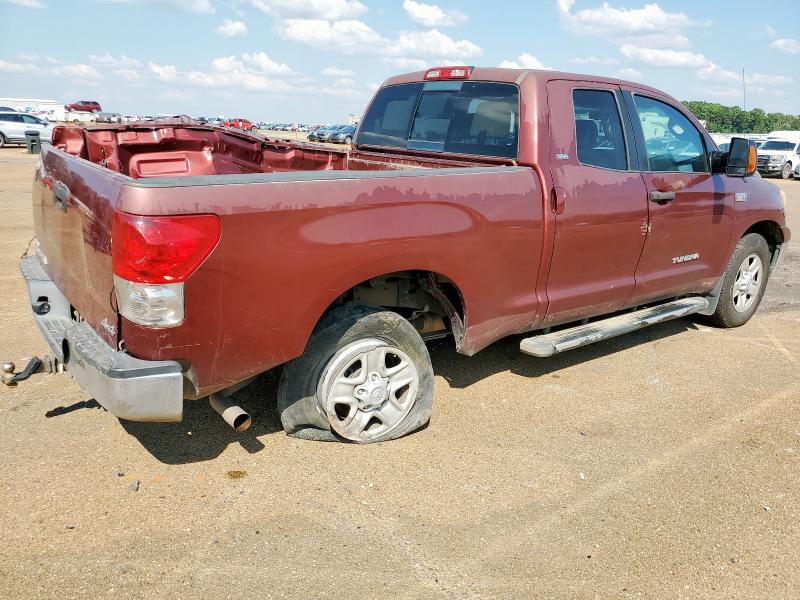 5TFRV54107X013356 - 2007 TOYOTA TUNDRA DOUBLE CAB SR5 MAROON photo 3