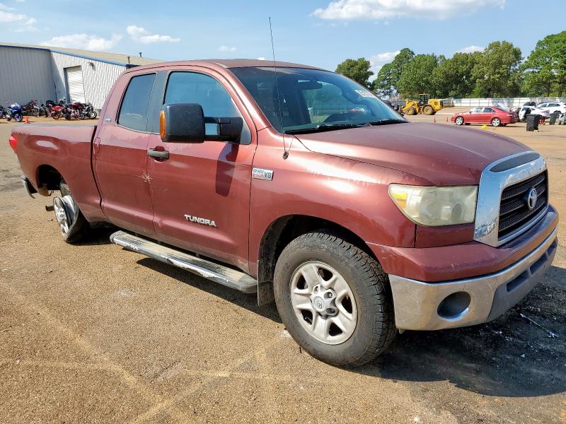 5TFRV54107X013356 - 2007 TOYOTA TUNDRA DOUBLE CAB SR5 MAROON photo 4