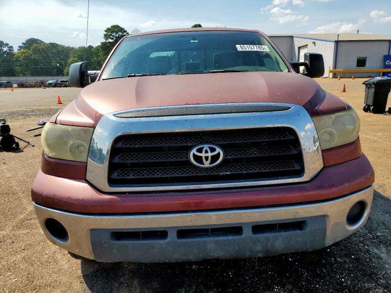 5TFRV54107X013356 - 2007 TOYOTA TUNDRA DOUBLE CAB SR5 MAROON photo 5