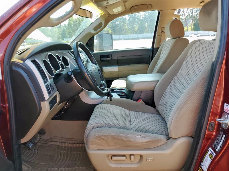 5TFRV54107X013356 - 2007 TOYOTA TUNDRA DOUBLE CAB SR5 MAROON photo 7