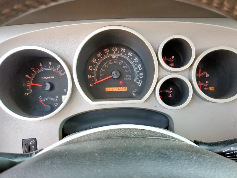 5TFRV54107X013356 - 2007 TOYOTA TUNDRA DOUBLE CAB SR5 MAROON photo 9