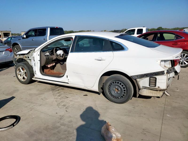 1G1ZC5ST4JF225290 - 2018 CHEVROLET MALIBU LS WHITE photo 2