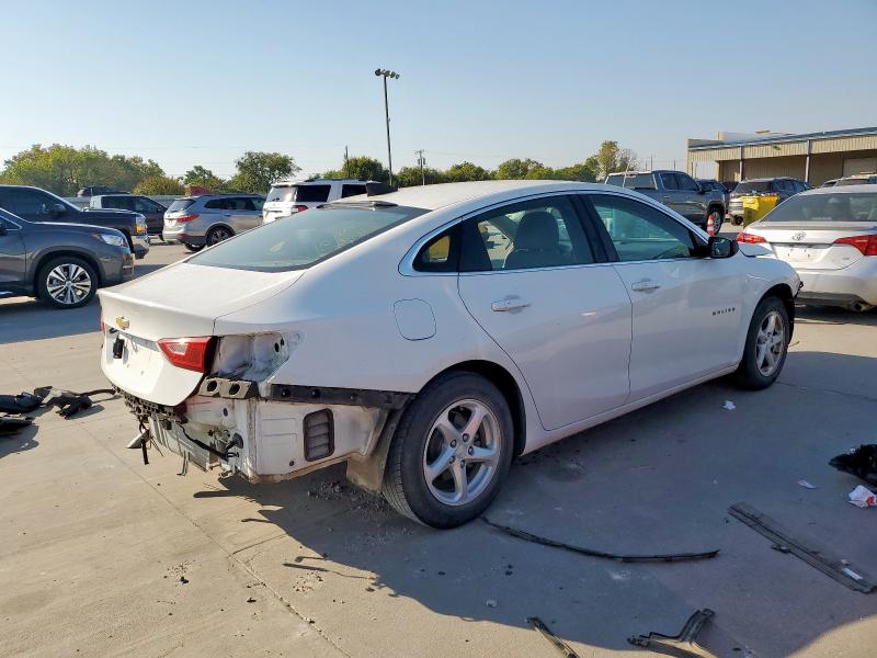 1G1ZC5ST4JF225290 - 2018 CHEVROLET MALIBU LS WHITE photo 3