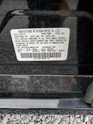 JN1CV6AP1BM501149 - 2011 INFINITI G37 BASE 黑色 照片 12