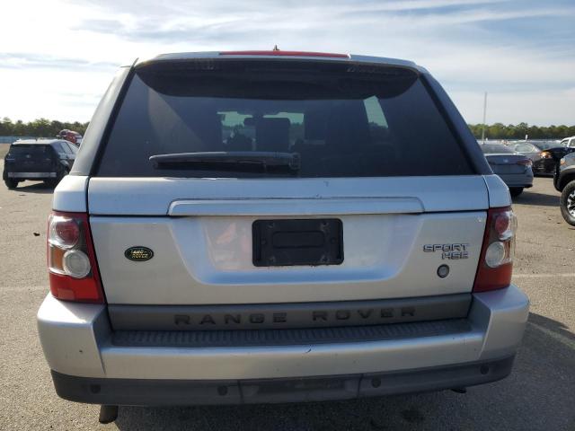 SALSK25498A130870 - 2008 LAND ROVER RANGE ROVE HSE SILVER photo 6