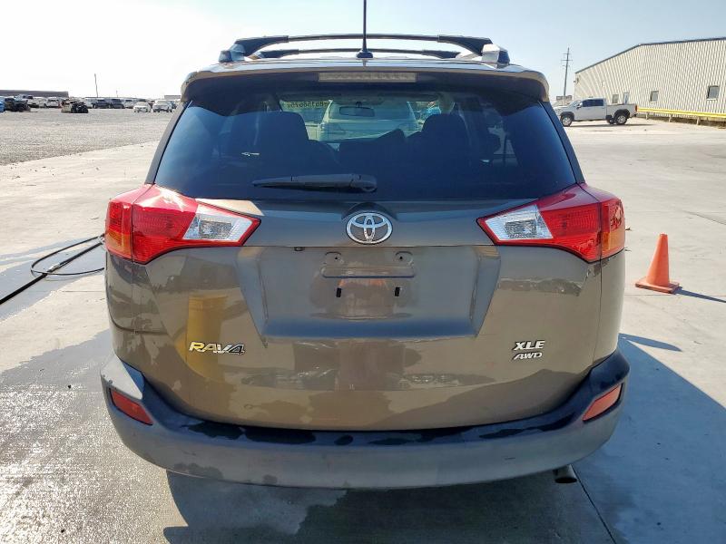 2T3RFREV7FW253867 - 2015 TOYOTA RAV4 XLE BROWN photo 6