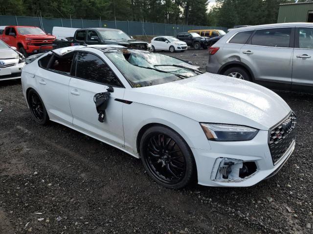 WAUC4CF58MA063107 - 2021 AUDI S5 PREMIUM PLUS თეთრი ფოტო 4