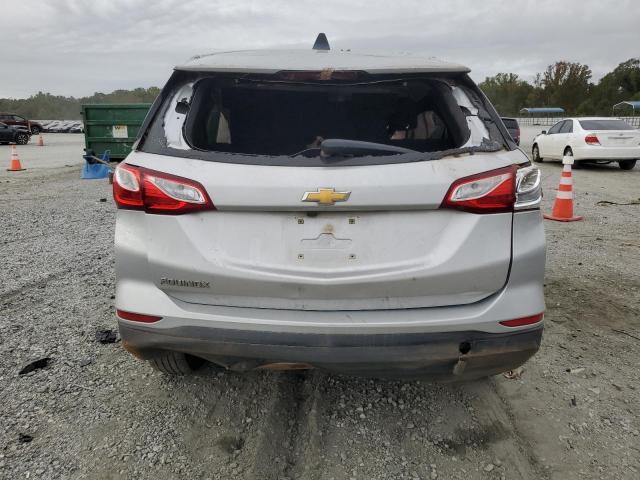 3GNAXHEV7KS624822 - 2019 CHEVROLET EQUINOX LS SILVER photo 6