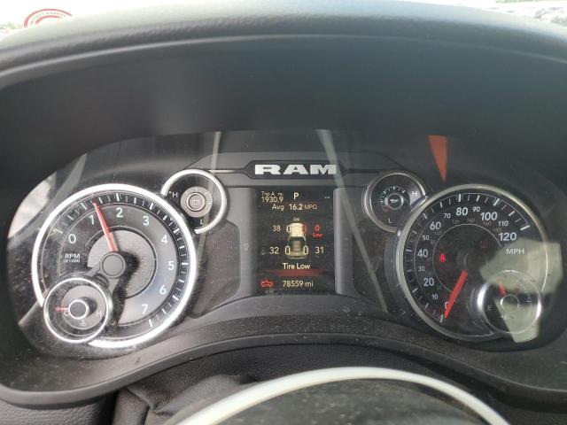 1C6RREMT9KN730517 - 2019 RAM 1500 BIG HORN/LONE STAR SILVER photo 9