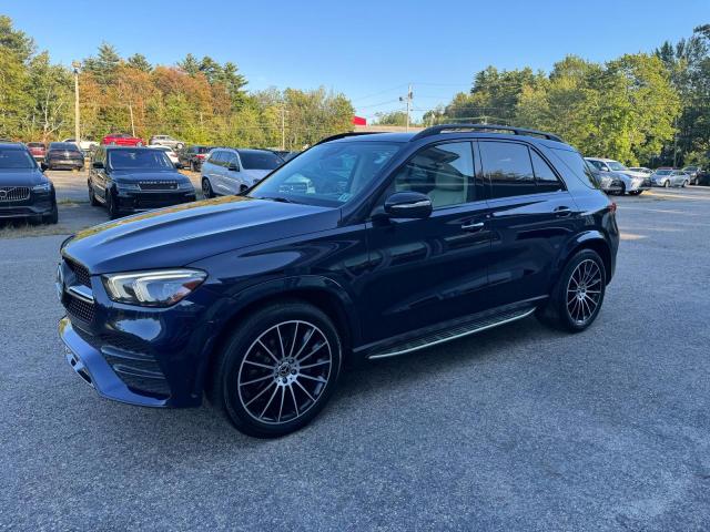 4JGFB4KB9NA648315 - 2022 MERCEDES-BENZ GLE 350 4MATIC BLUE photo 2
